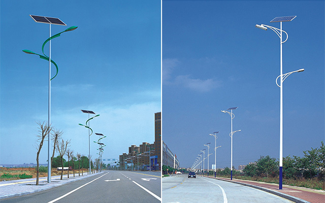 太陽(yáng)能led路燈 太陽(yáng)能led路燈