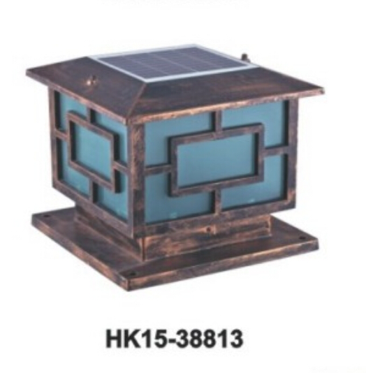 太陽(yáng)能柱頭燈