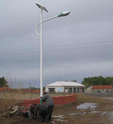 太陽(yáng)能路燈照明系統