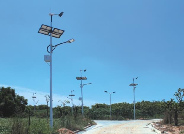 華可風(fēng)光互補太陽(yáng)能路燈案例