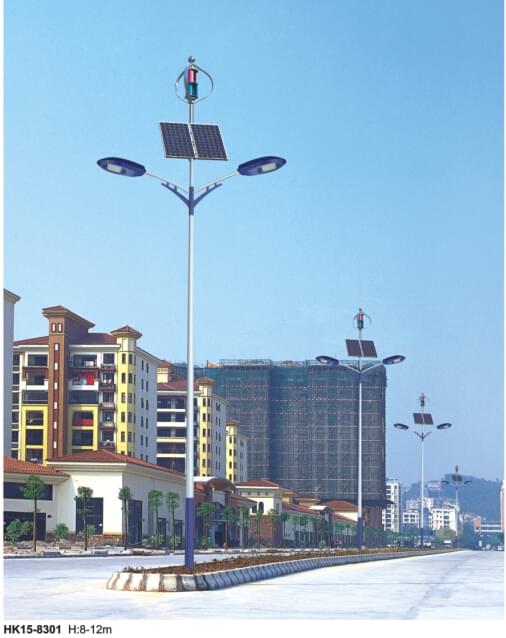 led風(fēng)光互補路燈