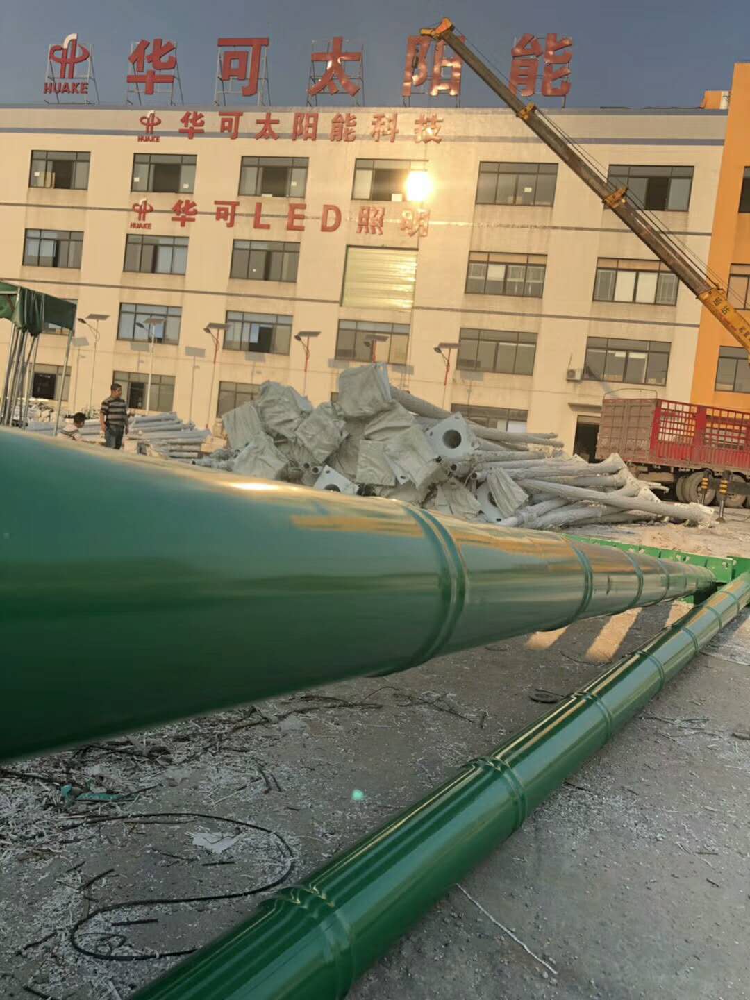 竹節桿led太陽(yáng)能路燈 竹節桿led太陽(yáng)能路燈