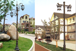 別墅那么美，庭院燈那么美，美美美美美~~