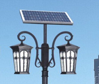 新農村建設力捧古典風(fēng)格的led太陽(yáng)能庭院燈