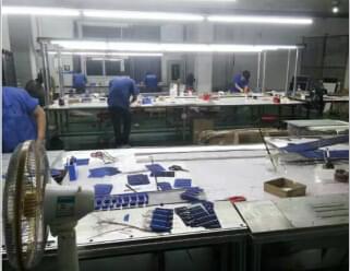 Led太陽(yáng)能路燈材料都回來(lái)了，路燈緊急生產(chǎn)中