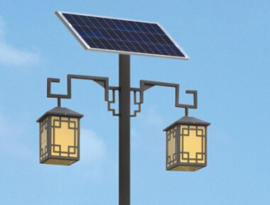 小區安裝led太陽(yáng)能庭院燈打造綠色清新環(huán)境