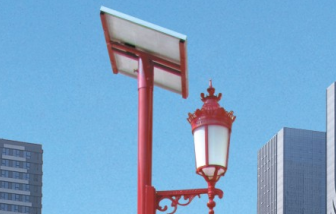 華可解析Led太陽(yáng)能庭院燈由哪些主要部件組成？