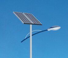 農村led太陽(yáng)能路燈為你指引回家的方向