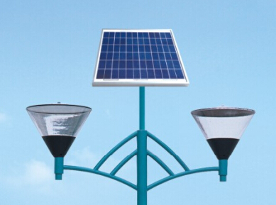 太陽(yáng)能庭院燈電池的儲存電能的能力。